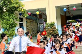 Khai giảng năm học 2025-2026 tại TP.HCM: Lễ khai giảng của kỷ nguyên mới, kỷ nguyên vươn mình của dân tộc