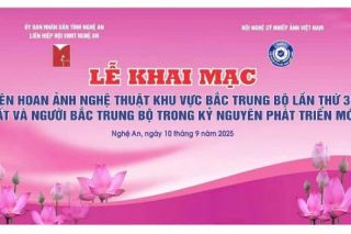 Nghệ An đăng cai Liên hoan ảnh nghệ thuật Bắc Trung Bộ lần thứ 31