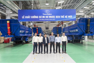 Thaco Trailers giới thiệu sơ mi rơ moóc thế hệ mới