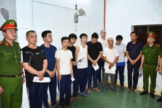 Công an thành phố Đà Nẵng triệt phá đường dây buôn bán, vận chuyển khí cười lớn