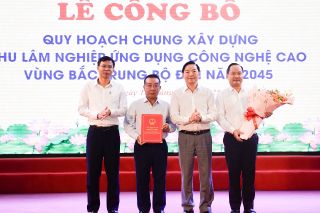 Công bố quy hoạch Khu lâm nghiệp ứng dụng công nghệ cao vùng Bắc Trung Bộ