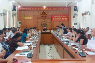 Xã Kiến Thuỵ triển khai công tác phổ cập giáo dục năm 2025