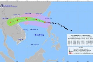 Siêu bão Ragasa giật trên cấp 17, mạnh hơn Yagi
