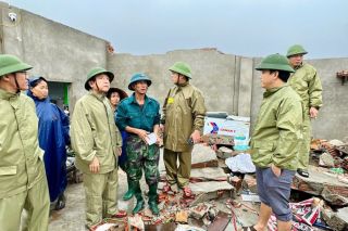 Hình ảnh Hà Tĩnh tan hoang sau bão số 10 đi qua