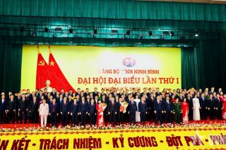 Bế mạc Đại hội đại biểu Đảng bộ tỉnh Ninh Bình lần thứ I, nhiệm kỳ 2025 - 2030