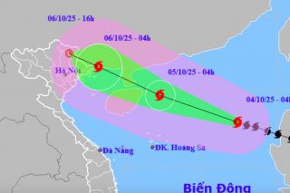 Ninh Bình tăng cường ứng phó với bão số 11 (Matmo)