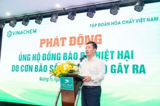 Tập đoàn Hóa chất Việt Nam phát động ủng hộ đồng bào bị thiệt hại do bão số 10