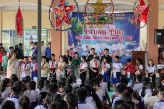 Trung thu ấm áp nơi biên cương An Giang