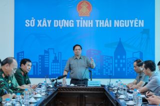 Thủ tướng chỉ đạo 9 nhiệm vụ cấp bách tại Thái Nguyên và xây dựng đường, đê kiên cố hai bên sông Cầu