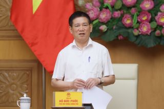 Phó Thủ tướng Hồ Đức Phớc chủ trì cuộc họp Ban Chỉ đạo phòng chống rửa tiền