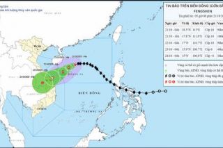 Bão số 12 đạt cấp 12, giảm cường độ trước khi vào bờ