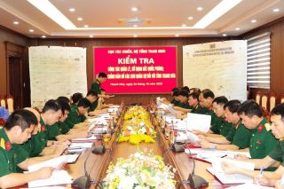 Cục Tác chiến kiểm tra công tác quản lý, sử dụng đất quốc phòng tại tỉnh Thanh Hóa