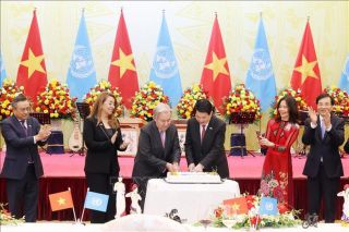 Tổng Thư ký Liên Hợp Quốc: Việt Nam là minh chứng sống động cho con đường hòa bình, phát triển