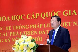Xây dựng cấu trúc hệ thống pháp luật phải cân đối, hài hòa, hợp lý giữa các lĩnh vực