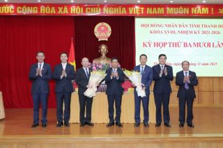 Thanh Hóa bầu bổ sung 2 Phó Chủ tịch Uỷ ban Nhân dân tỉnh