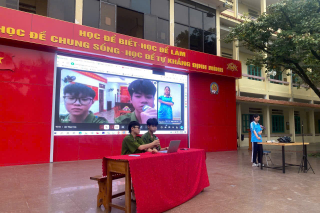 Công an Hải Phòng tuyên truyền về thủ đoạn "Bắt cóc online"
