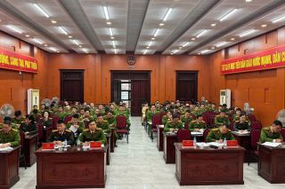 Hà Nội: Công an phường Tây Hồ phát động phong trào thi đua “ba nhất”