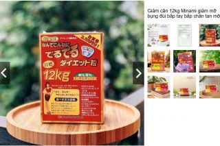 Yêu cầu Shopee gỡ bỏ khẩn cấp sản phẩm "Giảm cân 12kg MINAMI"