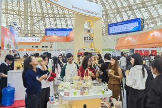 Sôi động không gian Triển lãm Quốc tế Cafe Show & Tea Show Hanoi 2025