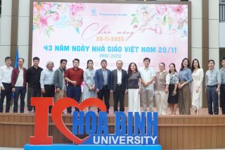 Khoa Truyền thông và Thiết kế Trường Đại học Hòa Bình gặp mặt giảng viên thỉnh giảng năm học 2025 - 2026
