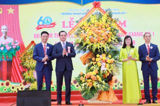 Bắc Ninh: Trường Trung học phổ thông Lạng Giang số 1 kỷ niệm 60 năm thành lập