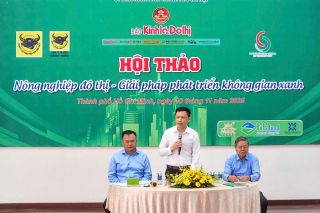Nông nghiệp đô thị - Giải pháp cho không gian xanh bền vững