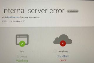 Cloudflare gặp sự cố toàn cầu tối 18/11, hàng loạt website gián đoạn truy cập
