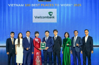 Vietcombank giữ vững vị thế Ngân hàng có môi trường làm việc tốt nhất Việt Nam