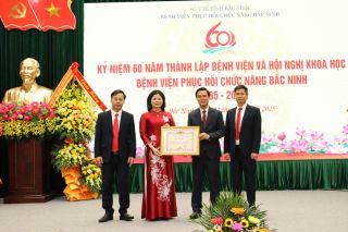 Bệnh viện Phục hồi chức năng Bắc Ninh kỷ niệm 60 năm thành lập
