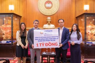 Diana Unicharm đồng hành cùng phụ nữ và trẻ em miền Trung, Tây Nguyên vượt qua khó khăn do mưa lũ