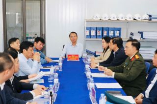Tỉnh ủy Ninh Bình kiểm tra tiến độ Khu Đại học Nam Cao