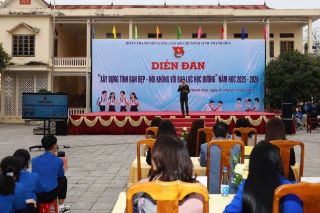 Thanh Hóa: Diễn đàn “Xây dựng tình bạn đẹp - Nói không với bạo lực học đường”