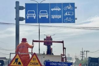 Quốc lộ 51 đoạn qua địa bàn tỉnh Đồng Nai chính thức áp dụng phân làn mới