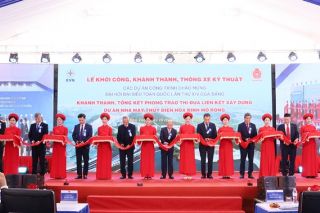EVN khánh thành Nhà máy Thủy điện Hòa Bình mở rộng
