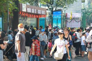 TP. HCM rộn ràng không khí vui chơi dịp Tết Dương lịch 2026