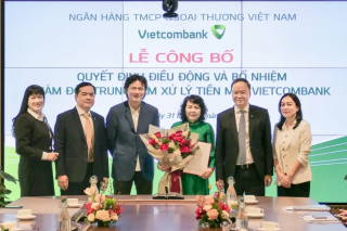 Vietcombank điều động và bổ nhiệm Giám đốc Trung tâm Xử lý tiền mặt