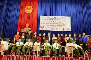 Ngày hội hiến máu tình nguyện phường Phạm Sư Mạnh