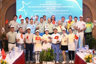 Giải Golf kiều bào toàn thế giới kết nối kiều bào với quê hương