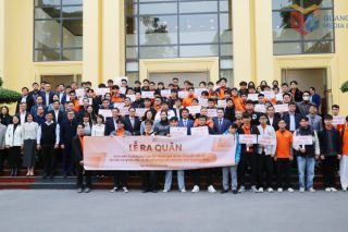 Bàn giao sinh viên Đại học FPT về tỉnh Quảng Ninh thực tập