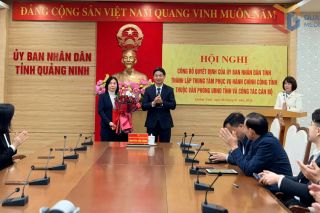 Thành lập Trung tâm Phục vụ hành chính công tỉnh trực thuộc Văn phòng UBND tỉnh Quảng Ninh