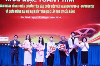 Bắc Ninh: Khai mạc Tuần phim chào mừng Đại hội XIV của Đảng