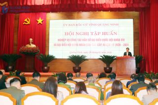 Quảng Ninh: Tập huấn nghiệp vụ bầu cử cho đội ngũ cán bộ cơ sở