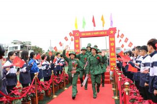 Hải Phòng: 5.100 công dân ưu tú lên đường nhập ngũ