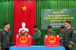 Đặc khu Phú Quý hoàn thành bầu cử với tỷ lệ cử tri đi bỏ phiếu đạt 100%