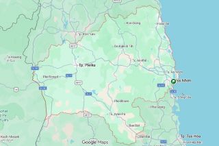Nhiều khu vực trên Google Maps đã chuyển sang địa giới hành chính mới