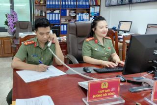 Đường dây nóng Công an tỉnh Thanh Hóa luôn sẵn sàng phục vụ Nhân dân 24/24 giờ
