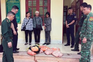 Ngăn chặn gần 1 tạ thực phẩm bẩn tuồn qua cửa khẩu Lào Cai