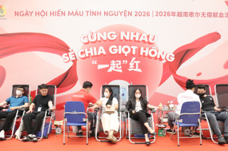 Hơn 1.400 cán bộ, nhân viên Goertek Việt Nam tham gia Ngày hội hiến máu tình nguyện