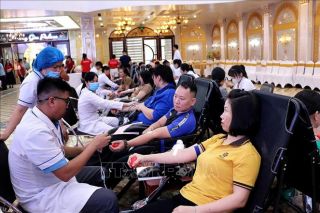 Phú Thọ: Lan tỏa thông điệp “cho đi là còn mãi” trong Ngày hiến máu 7/4