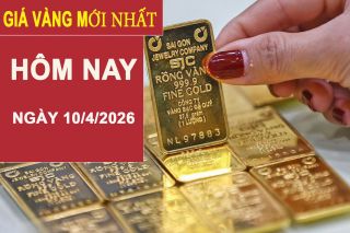 Giá vàng hôm nay 10/4: Trong nước giảm sâu, thế giới tăng nhẹ